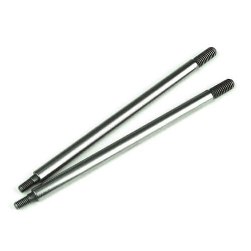 Shock Shafts Rear XL Steel, 137mm (2)