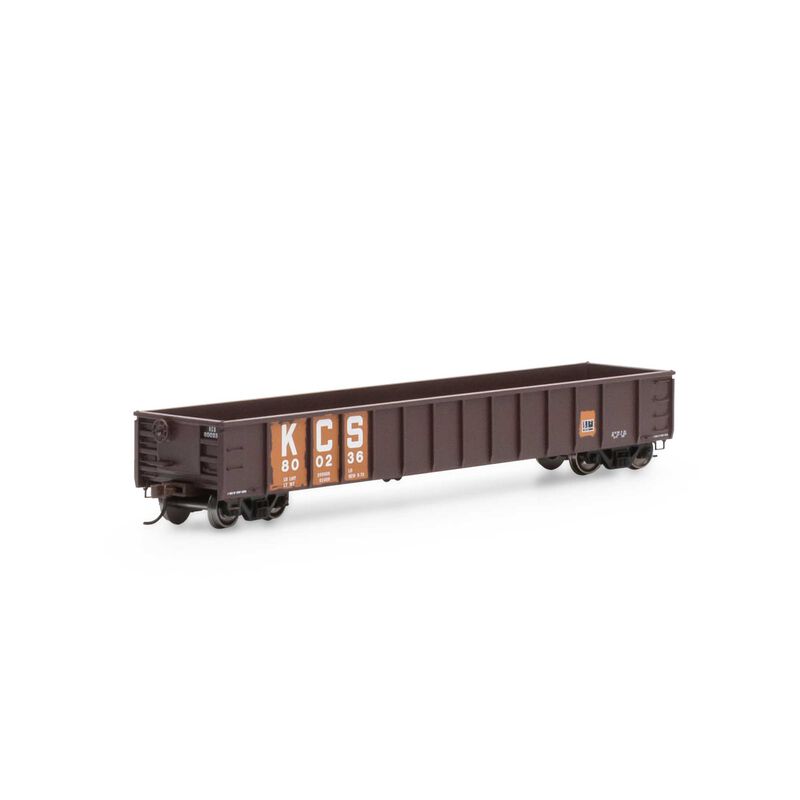 HO RTR 52' Mill Gondola, KCS #800236