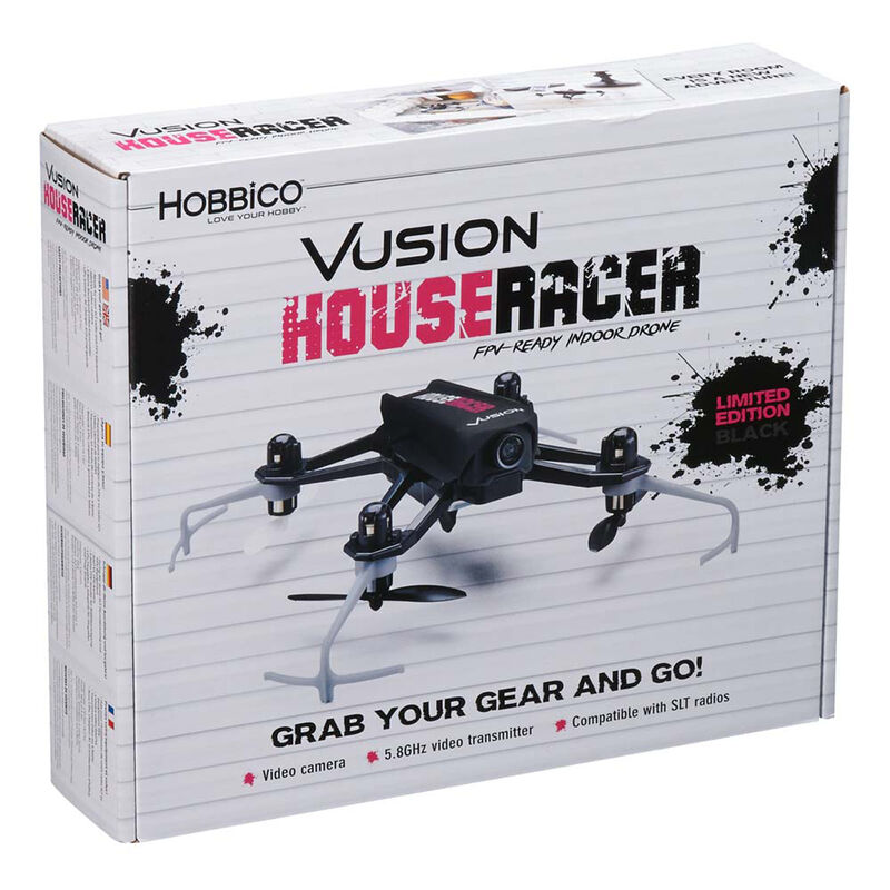 RISE Vusion Houseracer 125 FPV-R Race Quad Black