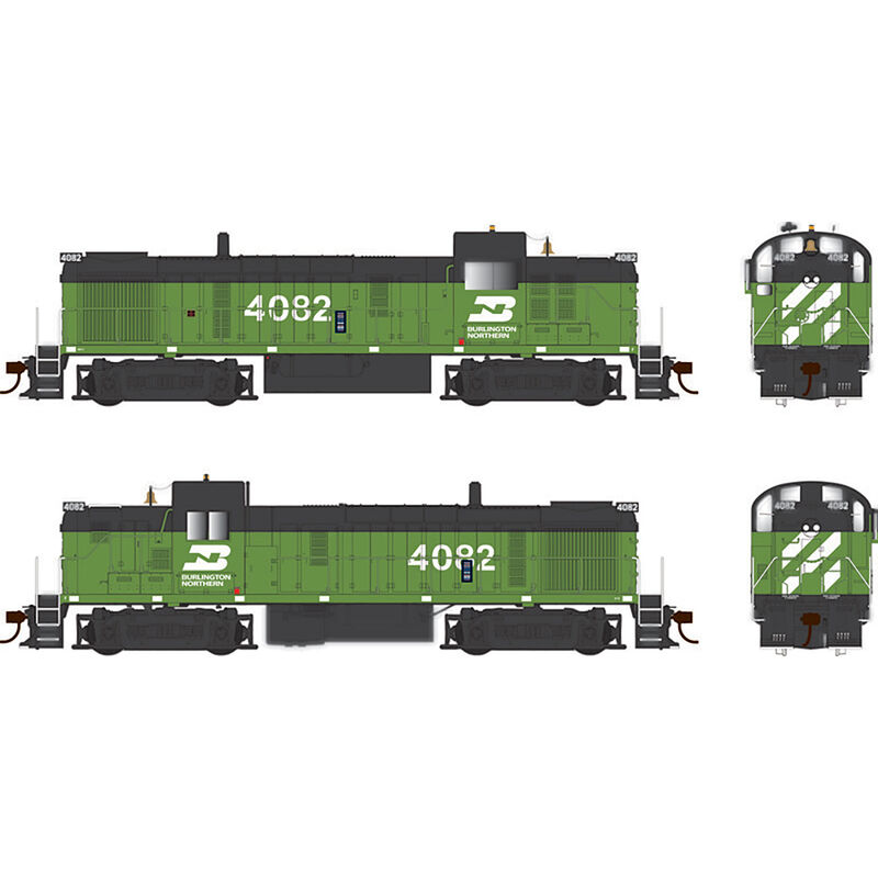 HO ALCo RS-3 DCC with Sound BN #4081