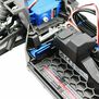 Flex Straps Hold-Down Set For Tall Batteries, 1/10 Traxxas Mini-Maxx, Blue