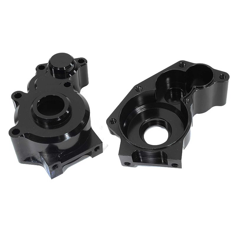 Center Gearbox Housing, Black: 1/10 Enduro Sendero