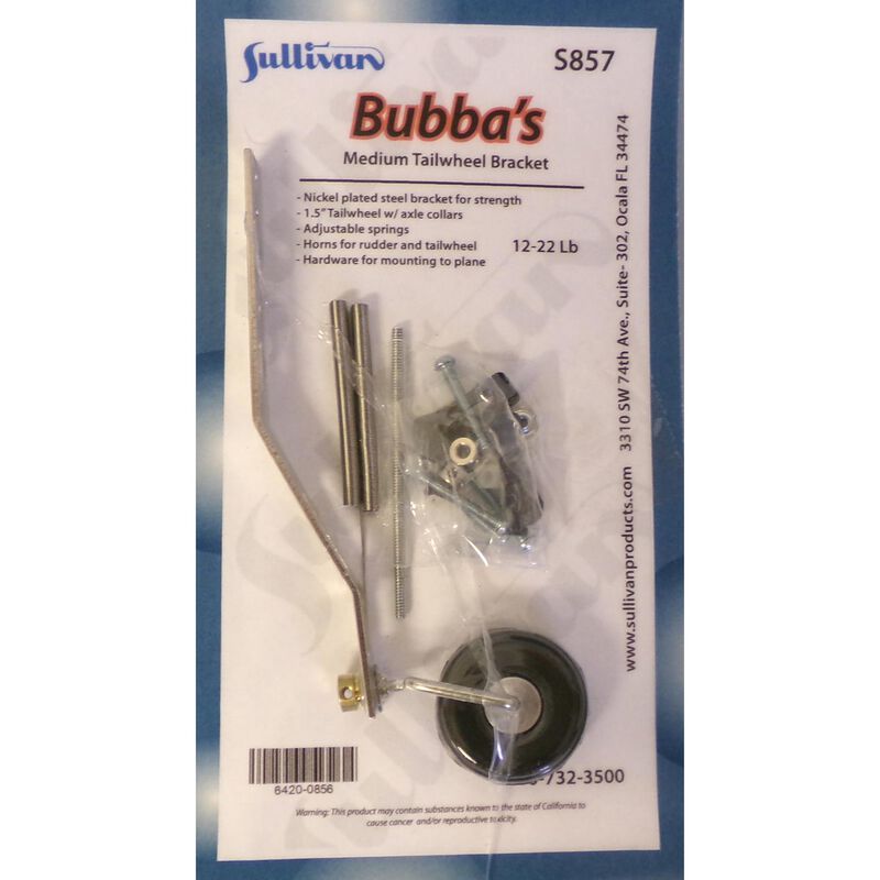 Bubbas Tailwheel Bracket, Medium