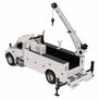 1:50 Peterbilt Model 536 Auto-Crane Titan85-Body HC14-Crane Work Truck with Miller EnPak (white)