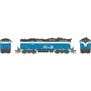 HO GP9 Locomotive with DCC & Sound, GN #688