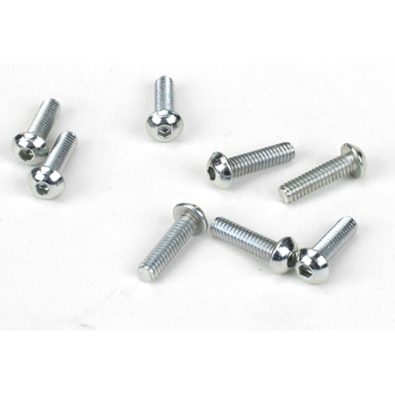 Button Head Screws,  5-40 x 1/2" (8)