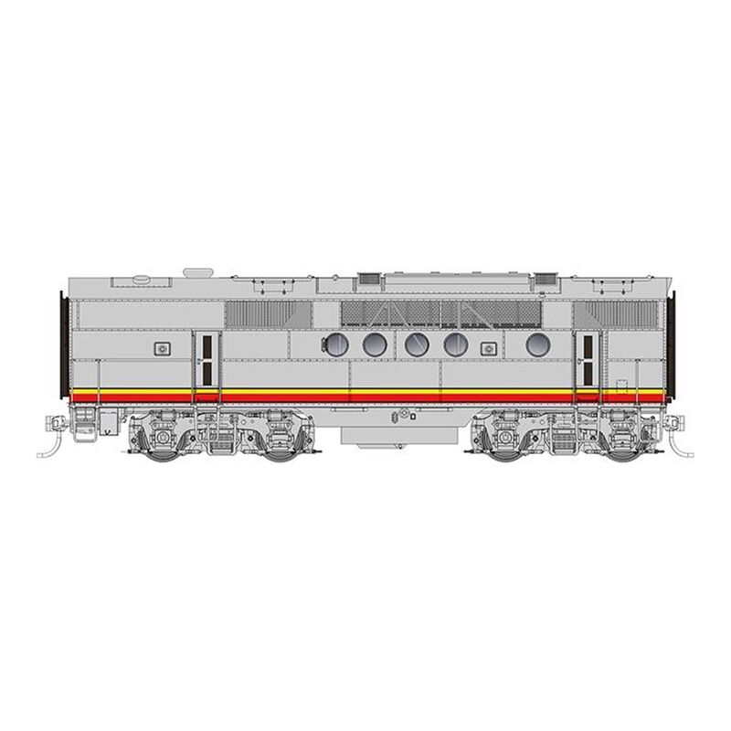 HO EMD FT Booster (DC/DCC/Sound): AT&SF - Passenger Scheme: Unnumbered