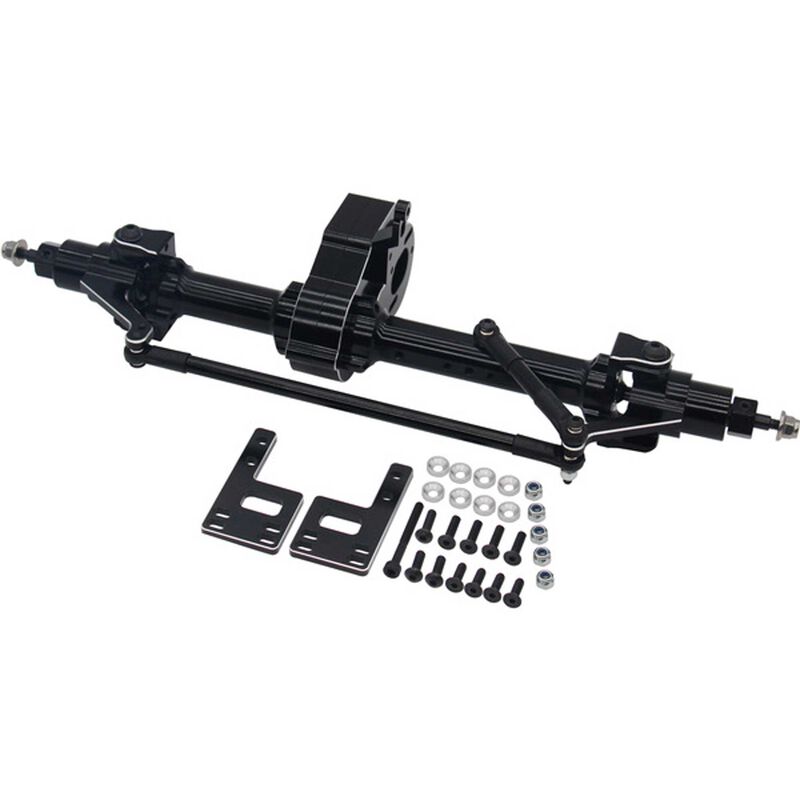 Laydown Servo Straight Axle: Tamiya Clod Buster