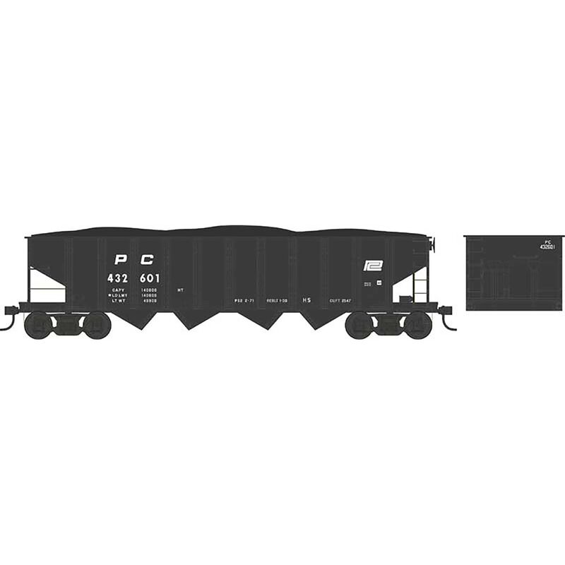 N Scale H21 Hopper Penn Central H5 #432601