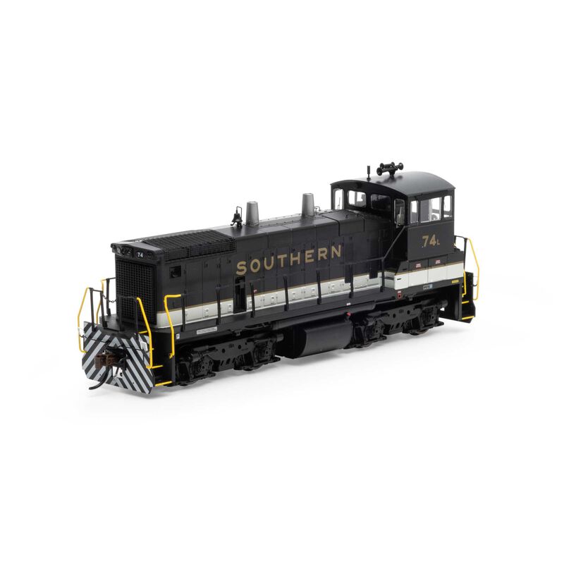 HO SW1500 Locomotive with DCC & Sound, Southern Railway #74L