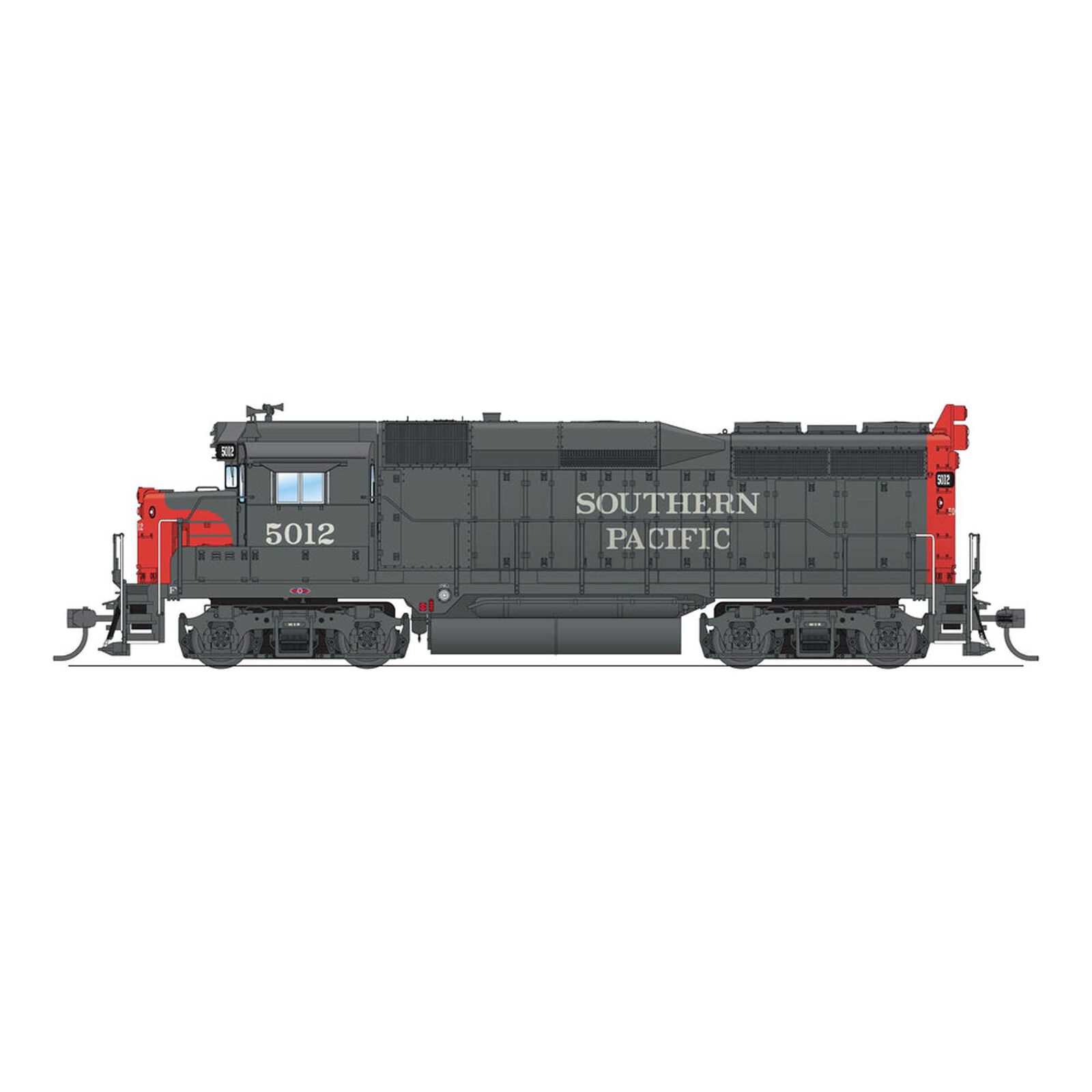 HO EMD GP30, SP 5015, Bloody Nose, No-Sound/DCC-Ready