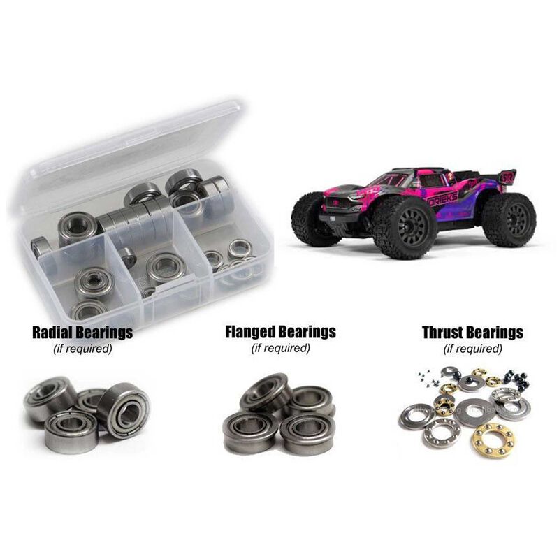 Metal Shielded Bearing Kit, 1/10 ARRMA Vorteks 223S BLX