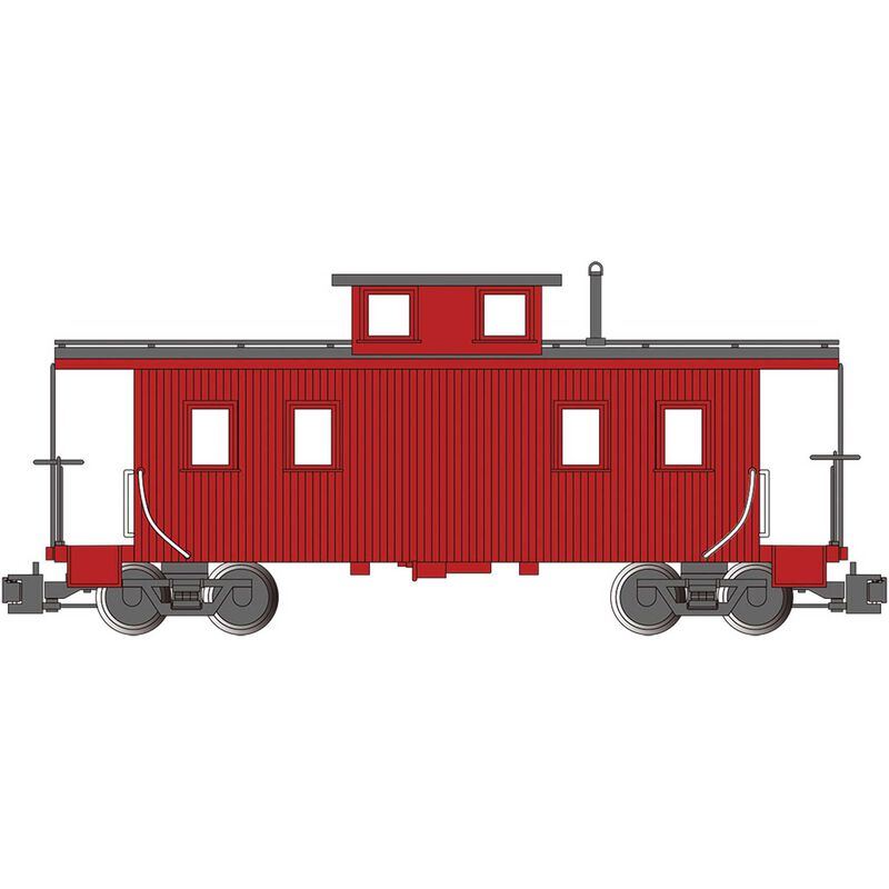 G Center Cupola Cab Unlettered Red