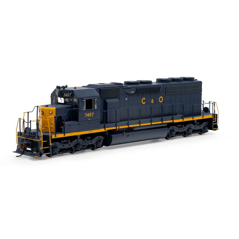 HO SD40 Locomotive with DCC & Sound, C&O #7457