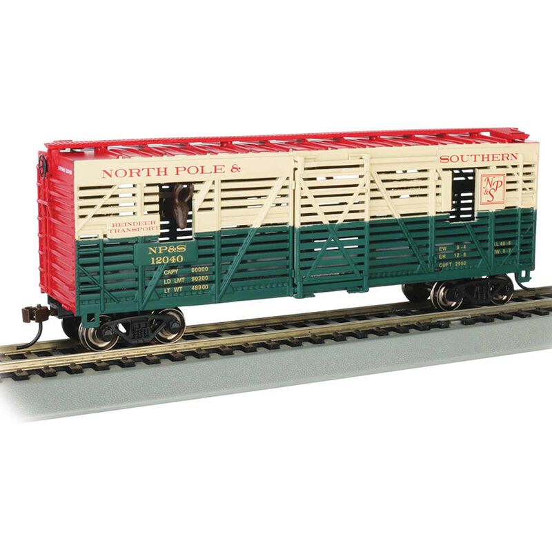 HO Christmas NP&S #12040 with Reindeer