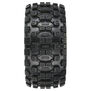 1/6 Badlands MX57 Front/Rear 5.7" Tires Mounted 24mm Black Raid (2)