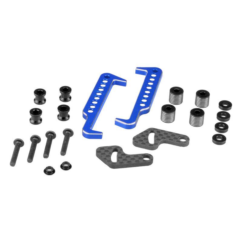 Swing Operated Battery Retainer, Blue: B6.2, T6.2, SC6.2