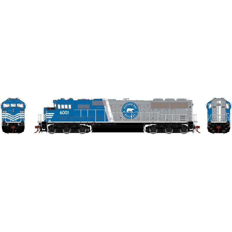 HO SD60M Tri-Clops Locomotive, HBRY #6001