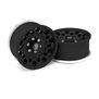 Incision KMC 1.9 XD129 Holeshot Black Anodized Wheels (2)