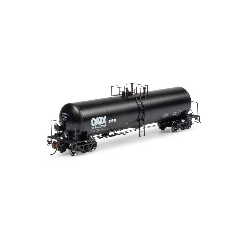 HO GATC 20K Gallon Tank Car, GATX de Mexico #43941