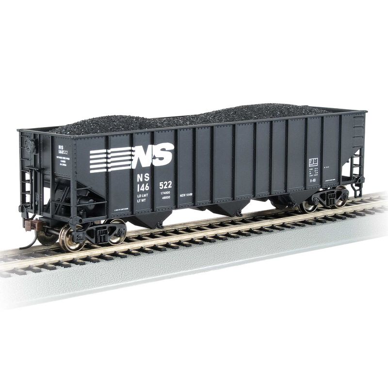 HO 100-Ton Bethlehem Steel Three Bay Hopper - Norfolk Southern #146522
