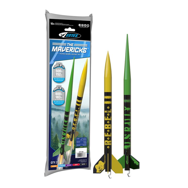 The Mavericks&trade; Model Rocket Kit