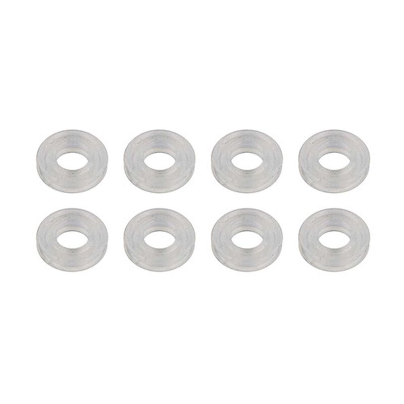 Factory Team 3.4 x 1.9mm Low Friction X-Rings, 1/8 Team Associated RC8B3