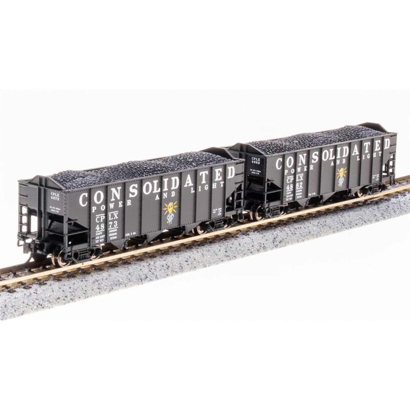 N 3-Bay Hopper, Consolidated Power & Light (2-pack A)