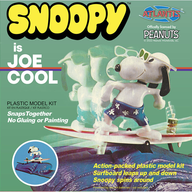 Snoopy Joe Cool Surfing