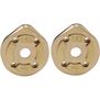 Brass Currie F9 Portal Steering Knuckle Caps: Axial UTB