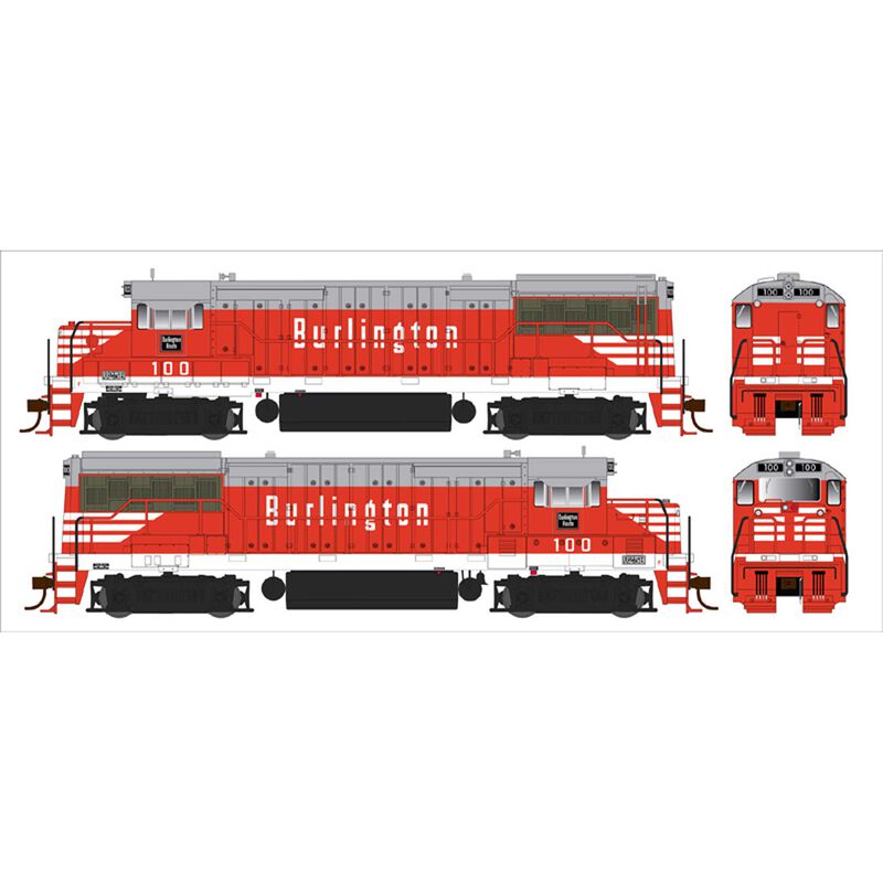 U25B CB&Q PH IIb #103