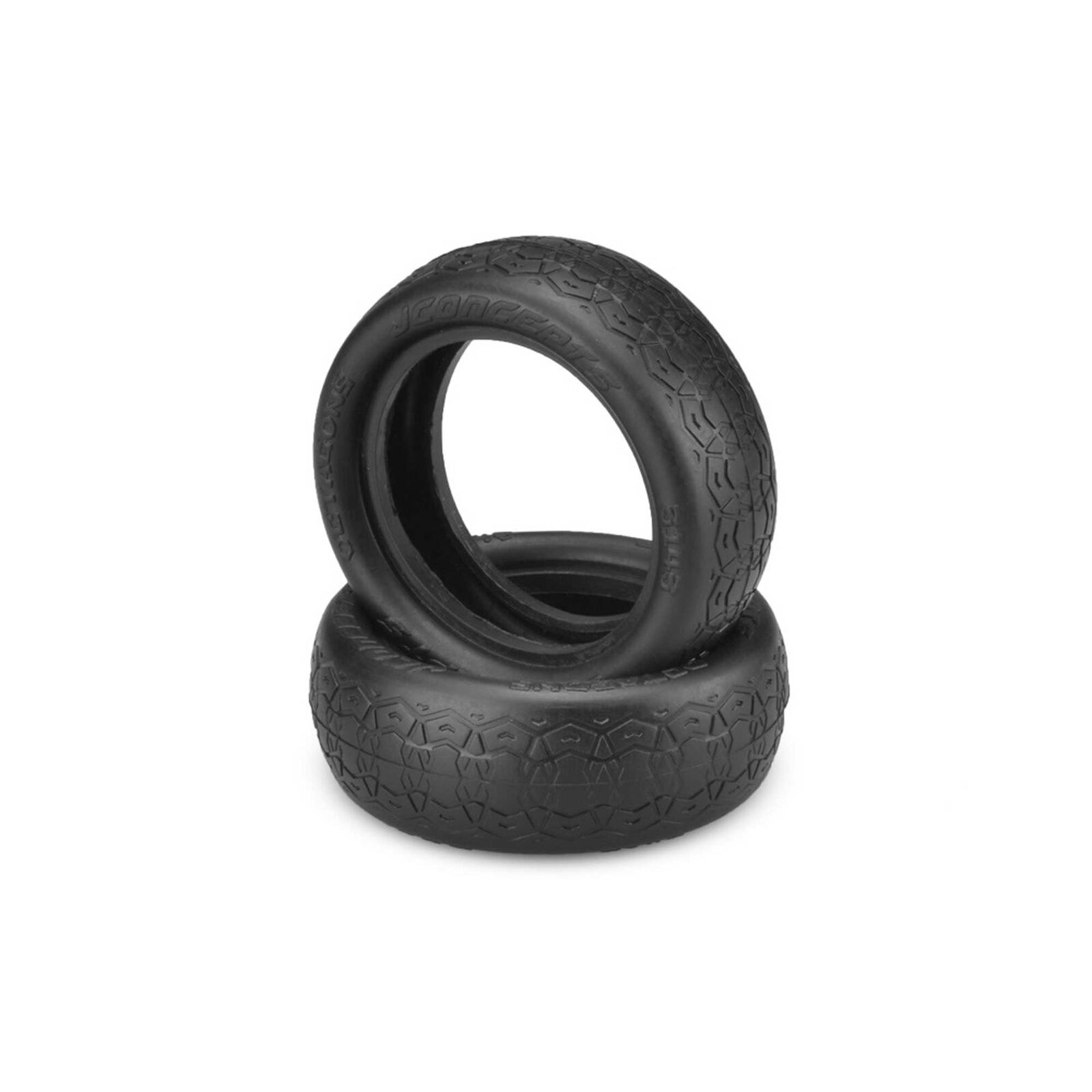 1/10 Octagons 2.2&rdquo; Front 2WD Buggy Tires and Inserts, Aqua A2 Compound (2)