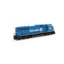 HO SD60M with DCC & Sound,CR/Blue/White/Quality #5568