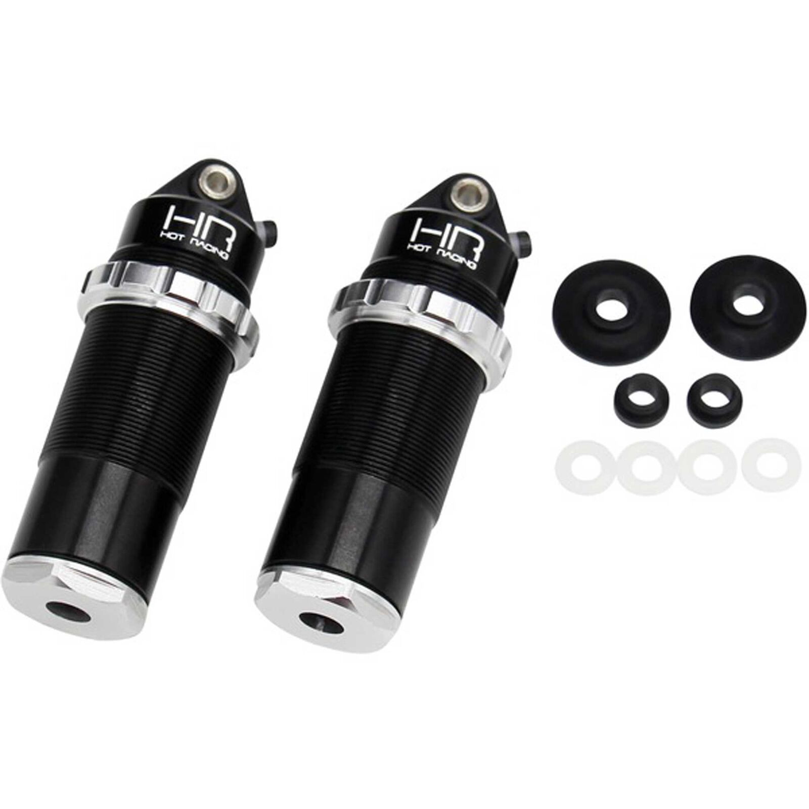Aluminum Threaded Rear Bleeder Shock Bodies: ARRMA 1/10 4S BLX