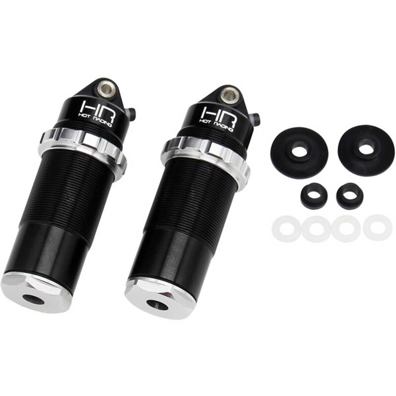 Aluminum Threaded Rear Bleeder Shock Bodies: ARRMA 1/10 4S BLX