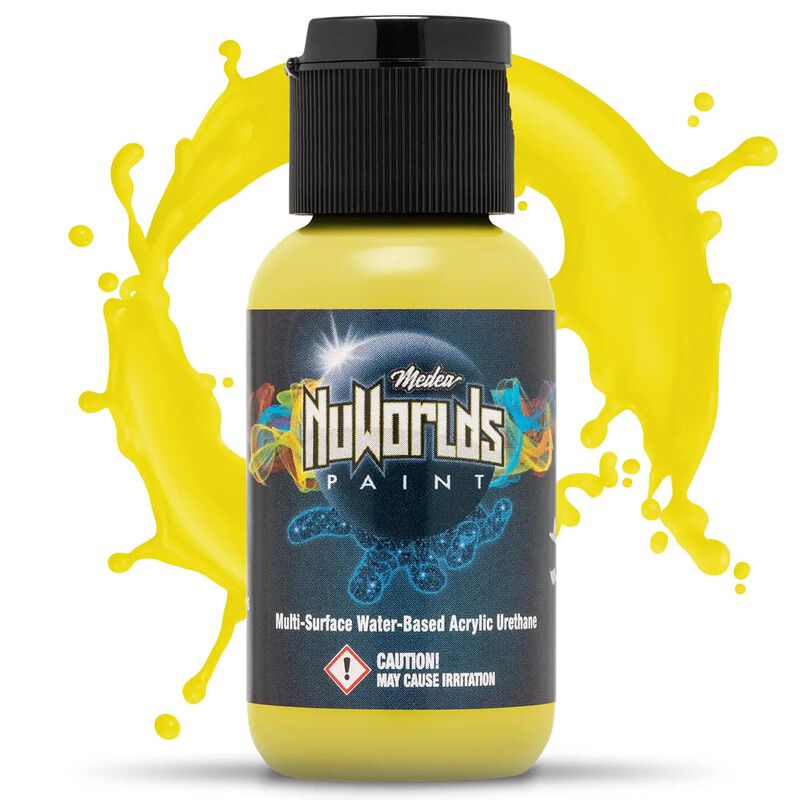 Iwata Airbrushes Opaque Yellow 1 oz - NuWorlds Paint