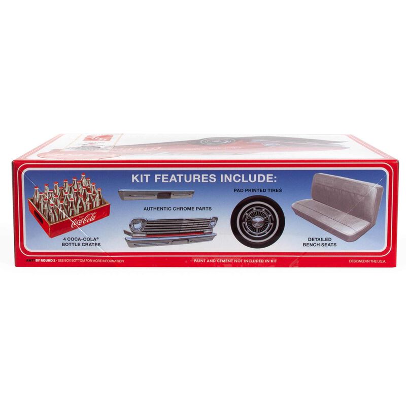 AMT 1/25 1963 Chevy II Nova Wagon w/Crates Coke Model Kit
