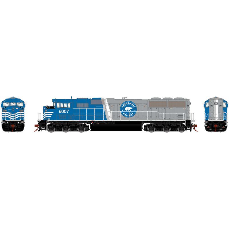 HO SD60M Tri-Clops Locomotive, HBRY #6007