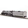 HO UP Big Boy #4021 Steam Locomotive Gray Aluminum Wilson 25-C-400 Coal Tender