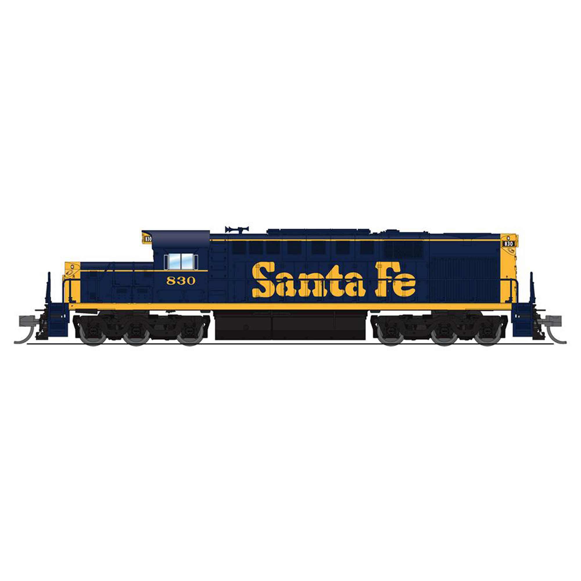 Broadway Limited Imports N Alco RSD-15 Locomotive, Blue/Yellow