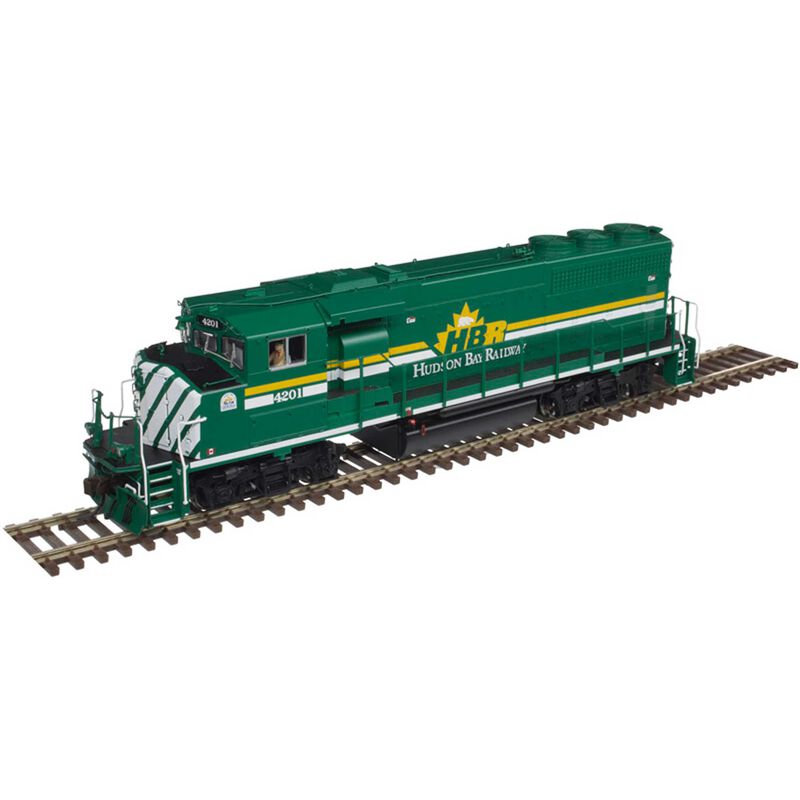 HO GP40-2W Hudson Bay Railway #4201