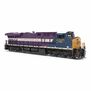 HO GE ES44AC, CSX 1871, ACL Heritage Paint, Paragon4 Sound/DC/DCC, w/ Smoke