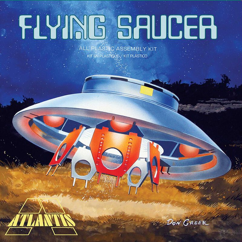 The Flying Saucer UFO (Invaders), 1/72