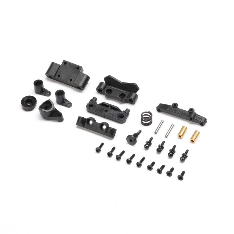 Bulkhead, Pin Mounts, Steering Rack, Servo Saver: Micro-B/T
