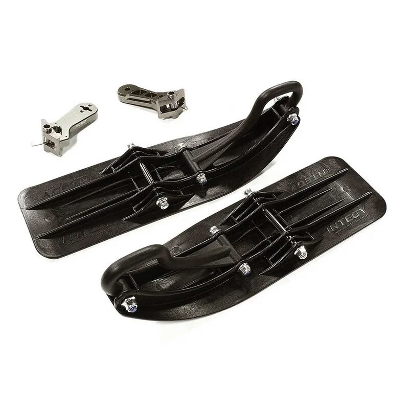 Front Sled Attachment Set for Losi 1/5 DBXL-E 2.0 4WD (for RWD)
