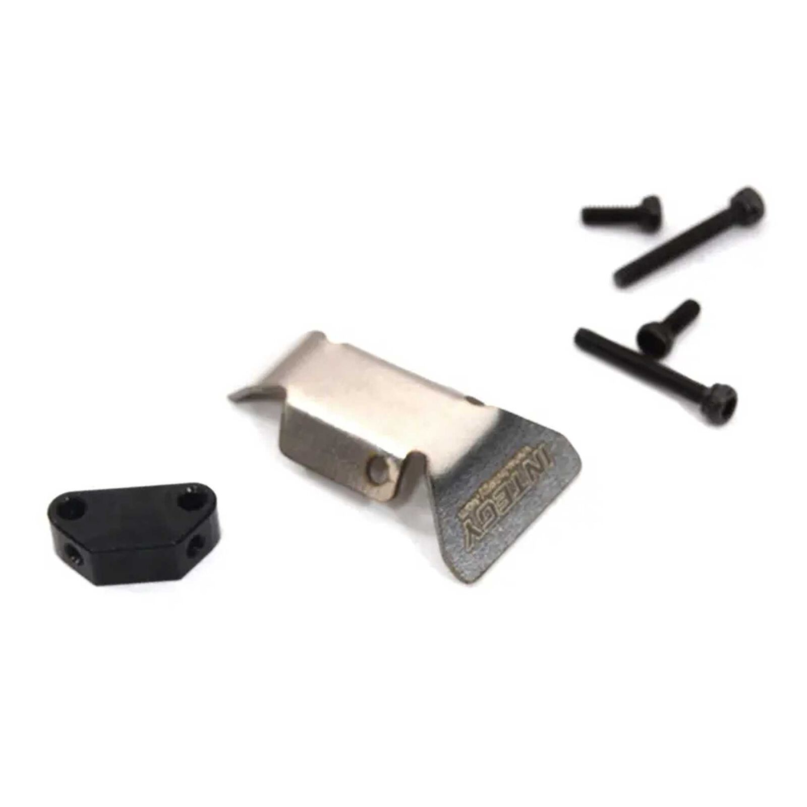 Alloy Machined F/R Skid Plate w/ Mount for Axial 1/24 SCX24