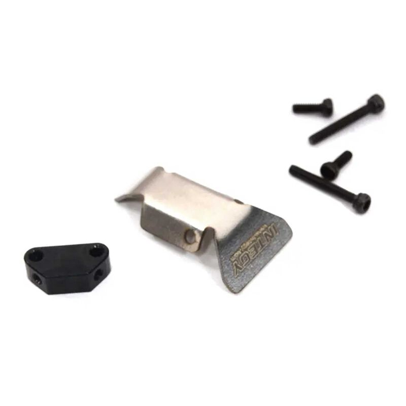 Alloy Machined F/R Skid Plate w/ Mount for Axial 1/24 SCX24