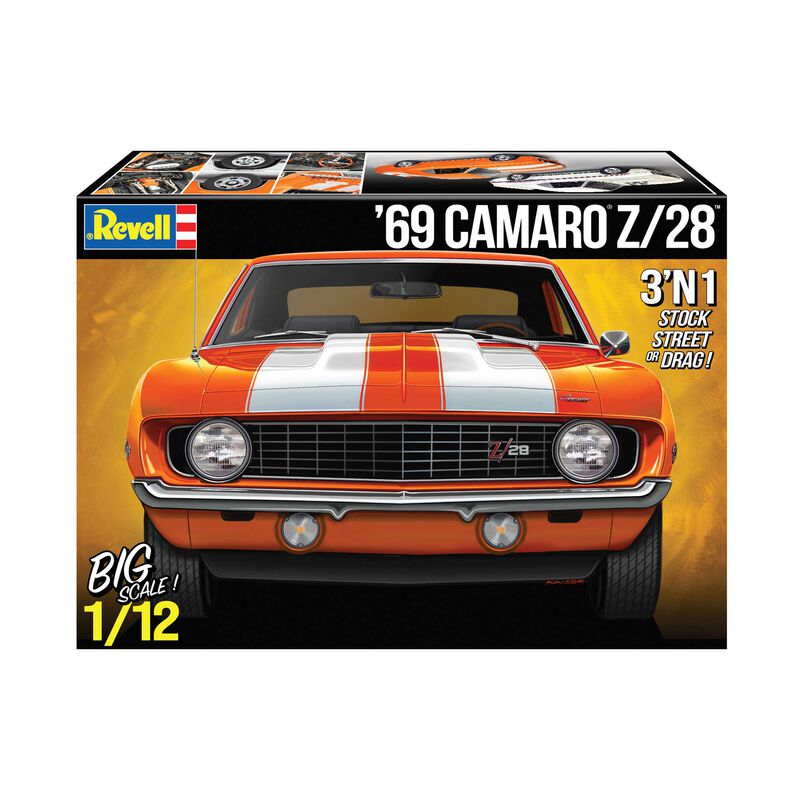 CARRERA REVELL OF AMERICAS INC 1/12 1969 Chevy Camaro 3N1