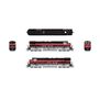N GE ES44AC Locomotive with DCC & Sound, IAIS 513, "Rock Island" Black/Red