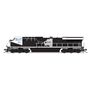 N GE AC6000 Locomotive with DCC & Sound, Roy Hill Mining #1017, Black/White Paint